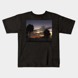 Sunset Over Miami Kids T-Shirt